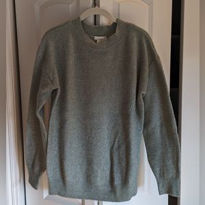 MAMA Fine-knit Sweater, Small, Dusky Green, Maternity